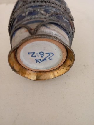 Antiguo Jarron Fez Marueccos