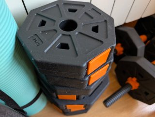 Pesas ajustables 20 kg
