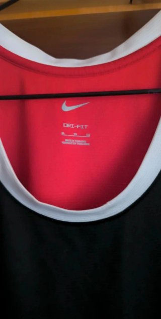 Camiseta hombre Nike negra tirantes talla XL