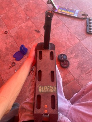 Tabla scooter freestyle longway kaiza