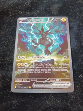 Carta Pokémon Zekrom EX 230 PS