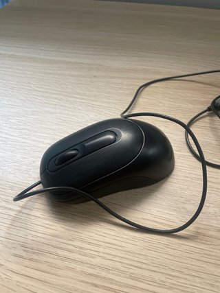 Ratón HP USB Negro