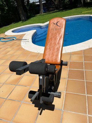 multipower Domyos, banco y extension cuadriceps
