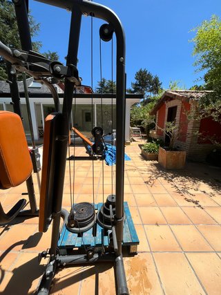 multipower Domyos, banco y extension cuadriceps