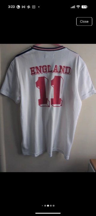 Vintage Adidas Originals Trefoil England size L