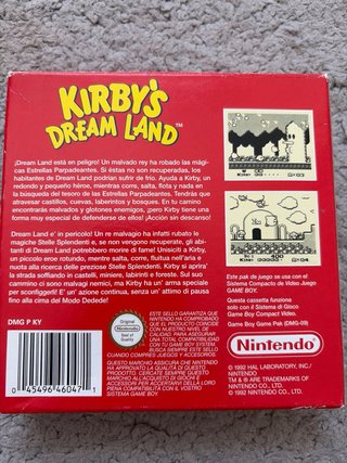 ESP Game Boy Kirby Dream’s land 1