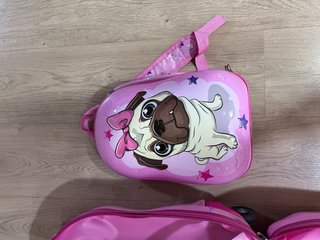 Juego de maleta y mochila niña