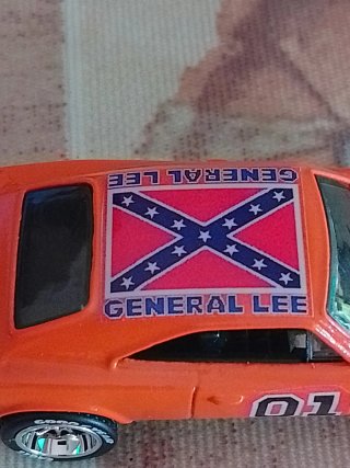 Modellino Dodge charger personalizzato general lee