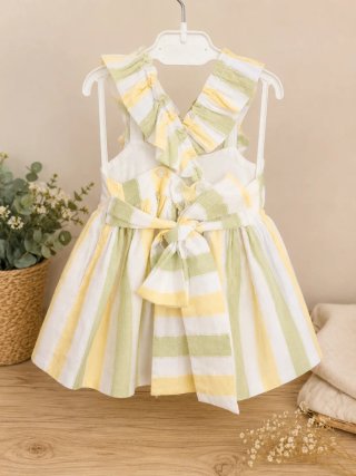 Vestido Blanca Valiente 12 m + braguita cubrepañal