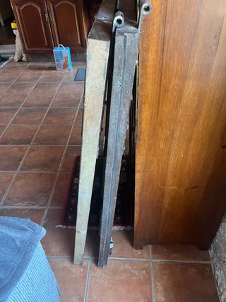 Puerta de castaño tipo holandés 1,04x2,03m