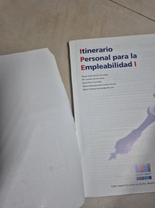 Libro  Itinerario Personal para la empleabilidad I
