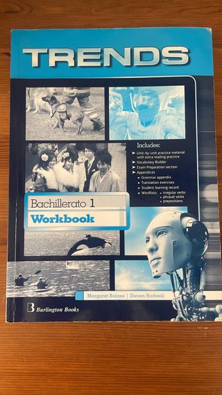 Libro Trends Workbook. Bachillerato 1