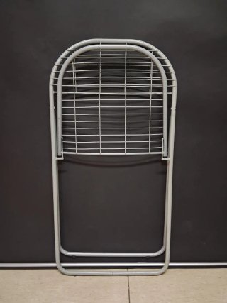 Silla metalica plegable