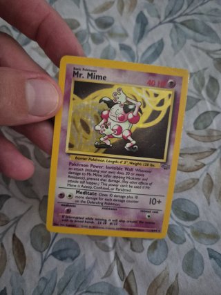 Mr. Mime Pokemon Carta Base 1999 Wizards ENG