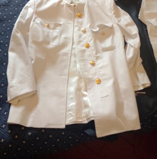 Uniforme blanco completo
