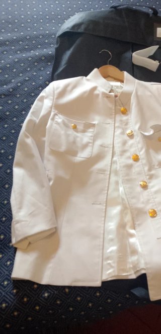 Uniforme blanco completo