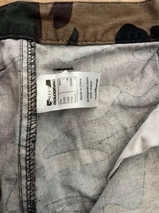 Pantalón táctico camuflaje Woodland – Talla L