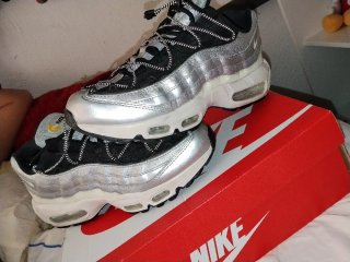 Nike Air máx 95 metallic , como nuevas