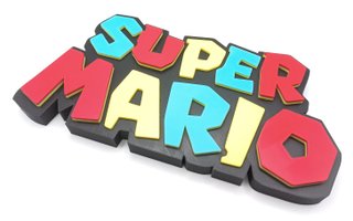 Logo Super Mario Bros. Videogames Nintendo NES 3D