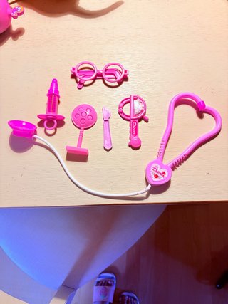 Juego médico infantil rosa