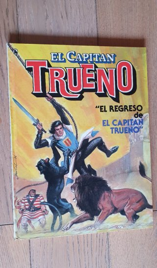 CÓMIC: El Regreso de El Capitán Trueno 1986