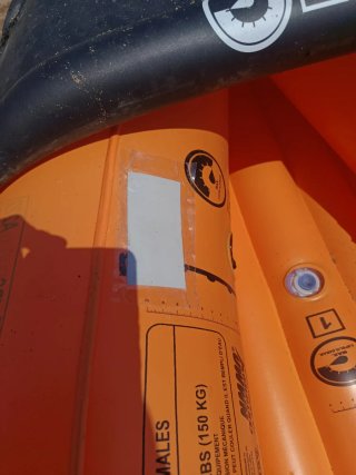 Kayak inflable con todos los accesorios