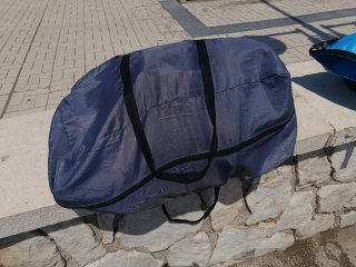 Kayak inflable con todos los accesorios