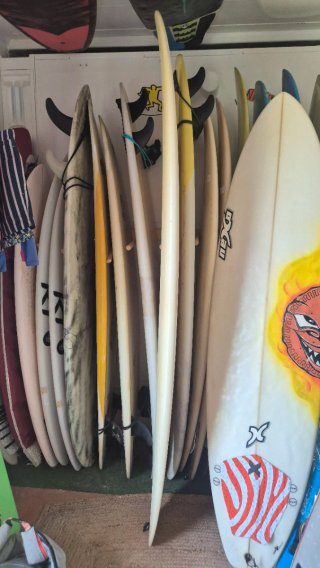 Tabla surf 7'4 mini malibú