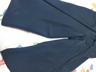 Falda pantalon color negra XL