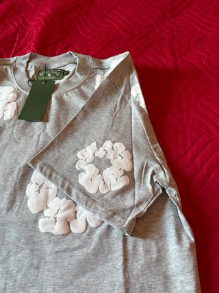 maglia grigia denim tears