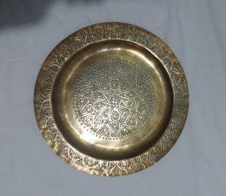Mesa típica de Marruecos. Muy bonita.