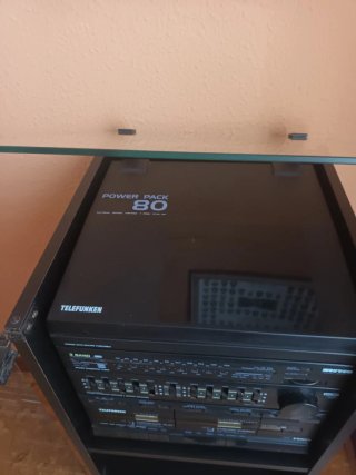 Cadena musical Telefunken negra
