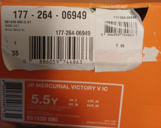 Nike Fútbol Sala Zapatillas Junior Nuevas