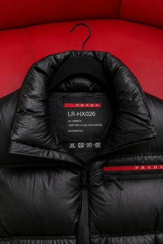 Chaleco Prada Acolchado Negro – Talla XL