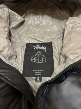 Piumino Stussy Nero