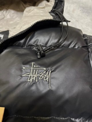 Piumino Stussy Nero