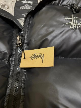 Piumino Stussy Nero