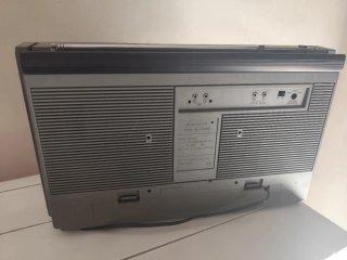 Radio Cassette Sanyo M9820K Plata