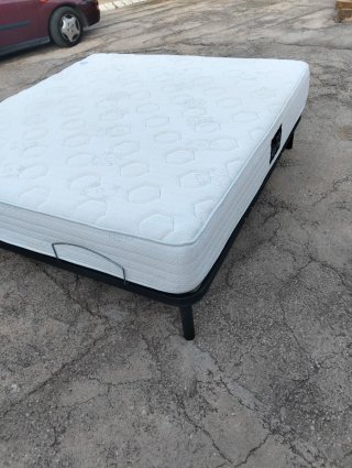 Base Cama Articulada + Colchón