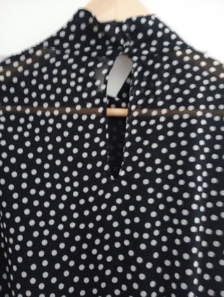 Vestido lunares Zara