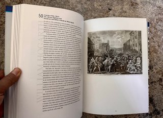 Libro de arte grabados  William Hogarth