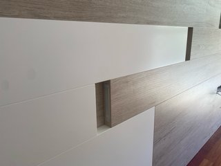 Cabecero Cama Matrimonio con LED integrado