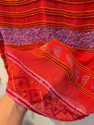Vestido Antik Batik Bordado Talla M