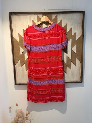 Vestido Antik Batik Bordado Talla M