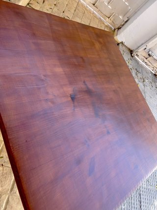 Mesa de centro madera rústica exterior