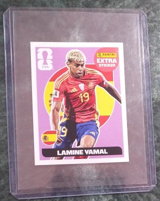 Lamine Yamal Extra Sticker Mundial FIFA Word Cup