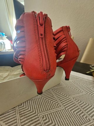 Sandalias Bimba y Lola Talla 39 Rojas