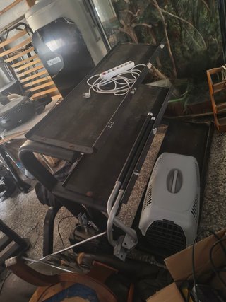 Mancuernas y soporte para gimnasio