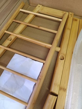 Moa Banco Zapatero en Bambú, 90x30x45 cm