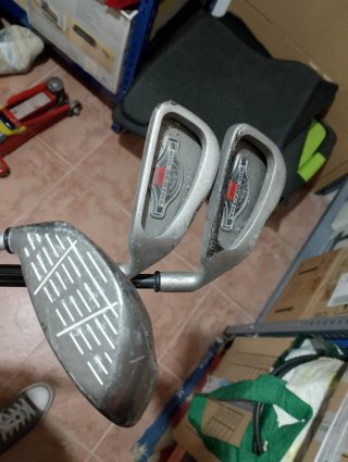 3 palos de golf Callaway Big Bertha